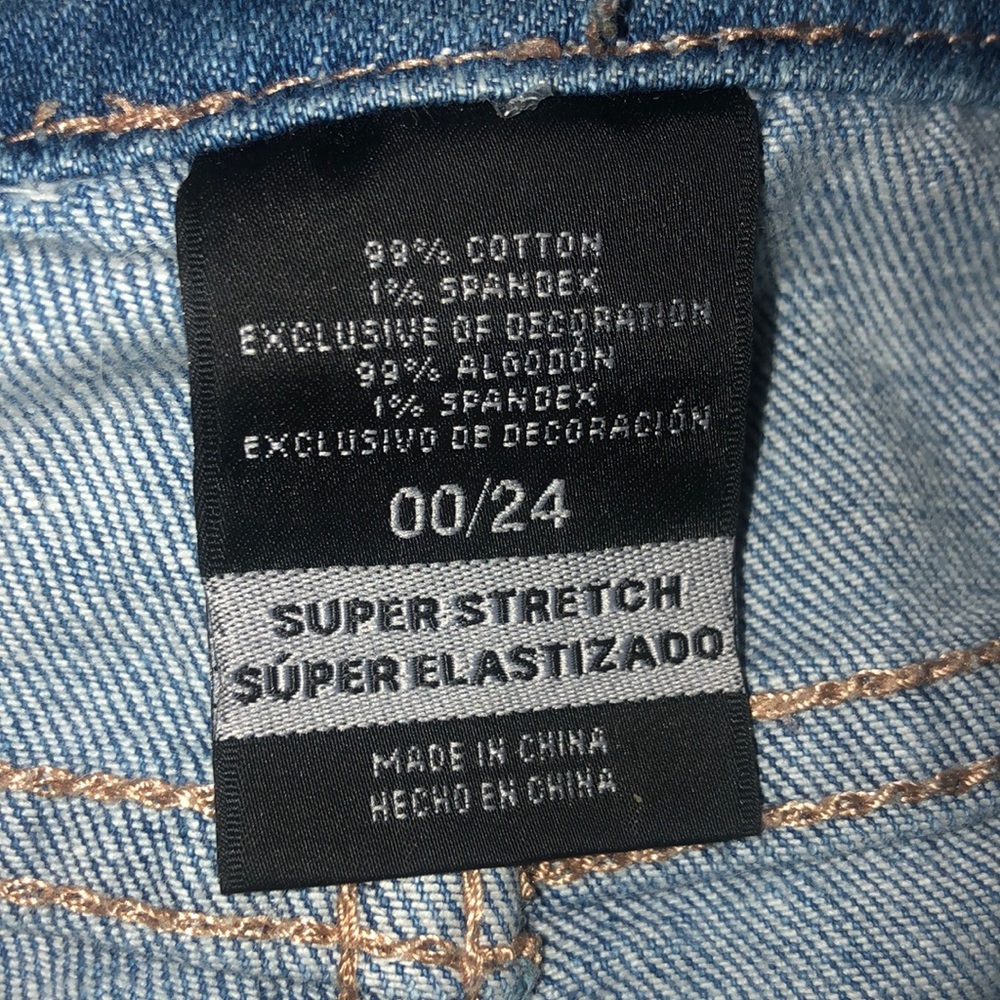 High Rise Jean Shorts - Picture 3 of 3